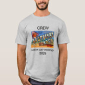 Nantucket Weekend Maatwerk T-Shirts (Voorkant)
