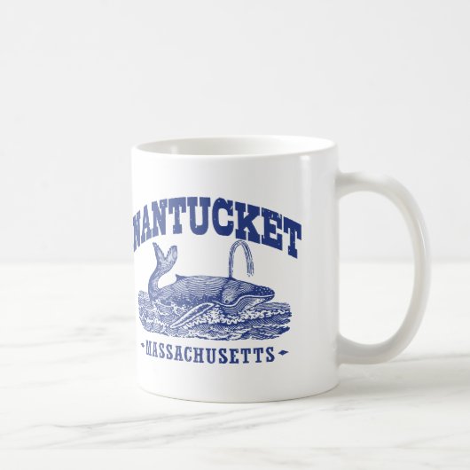 Nantucket Whale Koffiemok (Rechts)