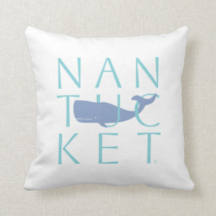 Nantucket Whale kussen