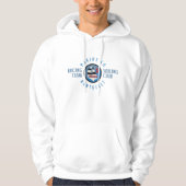  Nantucket Yacht 5 – Zeilclub Badge Hoodie (Voorkant)