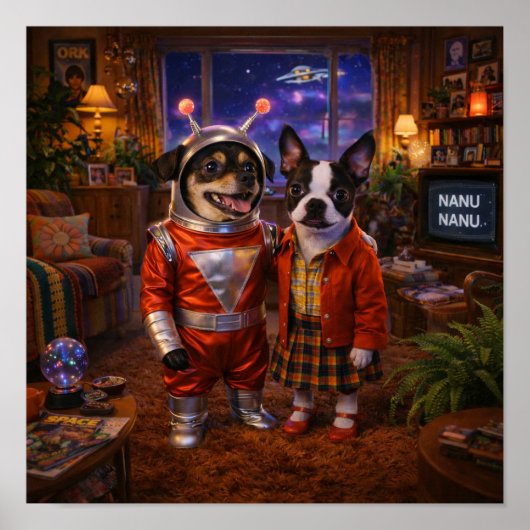 "Nanu Nanu!" Poster (Voorkant)