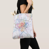 Nanyang China Stadkaart Tote Bag (Dichtbij)