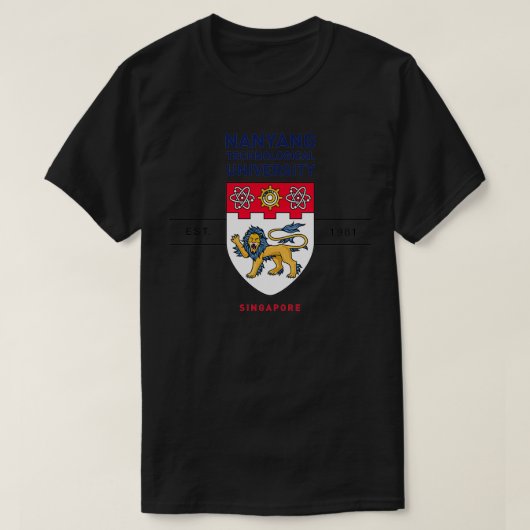 Nanyang Technological University T-shirt (Design voorkant)