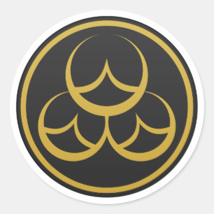 Naoe Clan Kamon Ronde Sticker