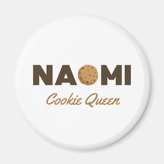 Naomi cookie Queen magnet (Voorkant)