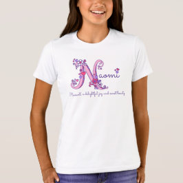 Naomi meisjes naam betekent monogram shirt