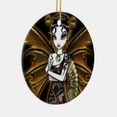 "Naomi" Oriental Fan Fairy Ornament (Rechts)