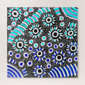 Naomi Price Australian Aboriginal artist Puzzle Legpuzzel (Horizontaal)