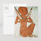 Naos deity uit de Tomb van Nefertari Briefkaart (Voorkant / Achterkant)
