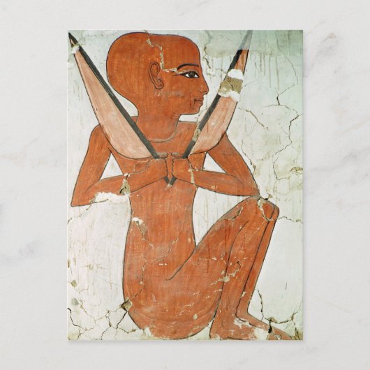 Naos deity uit de Tomb van Nefertari Briefkaart (Voorkant)