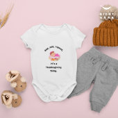 Nap, eet, herhaal Funny Thanksgiving Vakantie Quot Romper