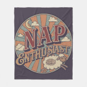 Nap Enthusiast Fleece Deken (Voorkant)