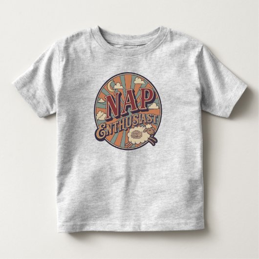 Nap Enthusiast Kinder Shirts (Voorkant)