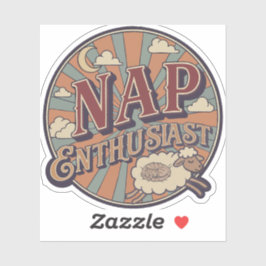 Nap Enthusiast Sticker