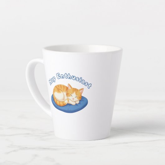 Nap Enthusiasts Latte Mok (Linkerhoek)