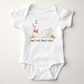 Nap First, Panic Later - Gekke Gans Romper (Voorkant)