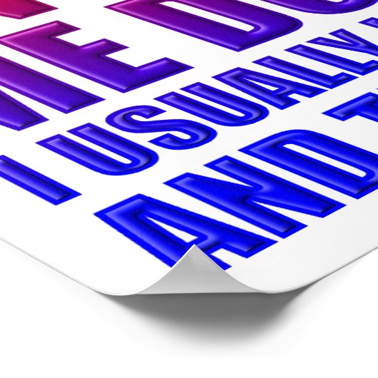 Nap Funny Poster (Hoek)