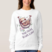 Nap Hard Sloth Trui (Voorkant)