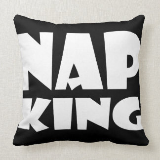NAP KING BLACK & WHITE PILLOW KUSSEN