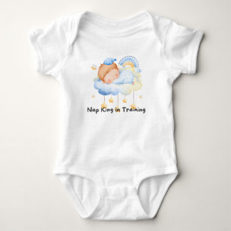 👶 "Nap King in Training" 👑💤 Romper