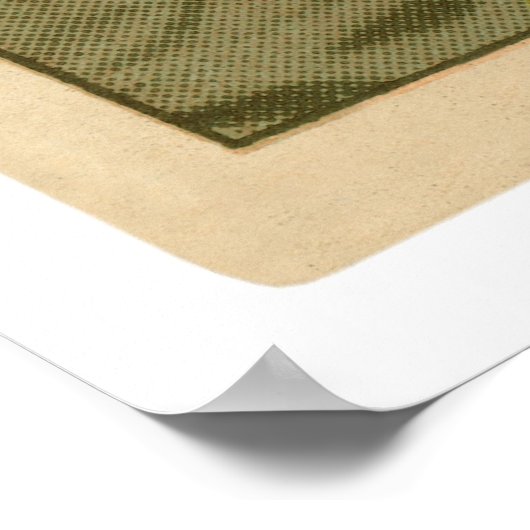 Nap Lajoie Baseball Kaart 1909 Poster (Hoek)