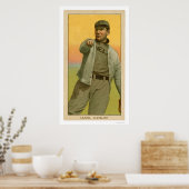 Nap Lajoie Baseball Kaart 1909 Poster (Keuken)