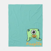 Nap Life Fleece Deken (Voorkant)