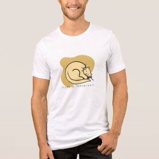 "Nap Mode" Cat T-Shirt – Schattig Dierenvriend Gif