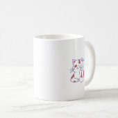 Nap Mode Mug | Sleepy Kitty Vibes Koffiemok (Voorkant rechts)