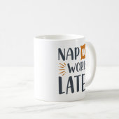 Nap nu werk later koffiemok (Voorkant rechts)