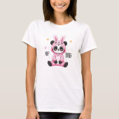 Nap Queen Cute Panda T-shirt (Voorkant)