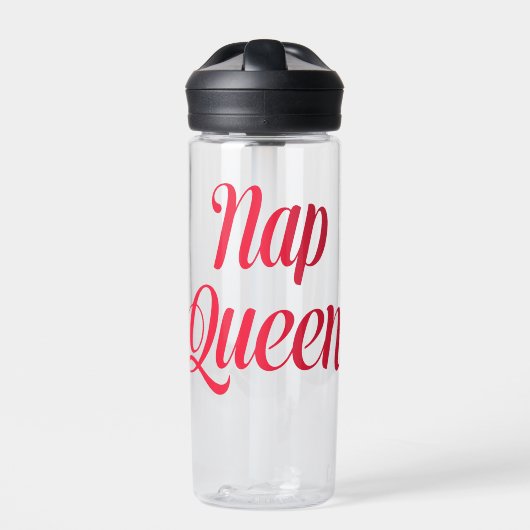 Nap Queen Pink Cherry Red Waterfles (Voorkant)