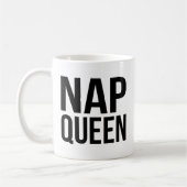 Nap Queen Quote Koffiemok (Links)