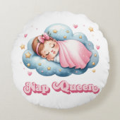Nap Queen Rond Kussen (Voorkant)