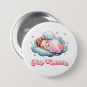 Nap Queen Ronde Button 7,6 Cm (Voorkant /achterkant)