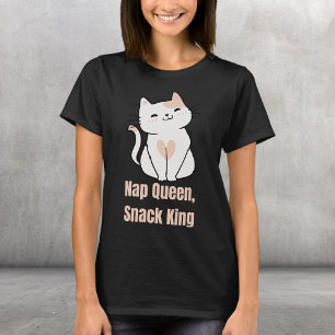 Nap Queen, Snack King T-shirt