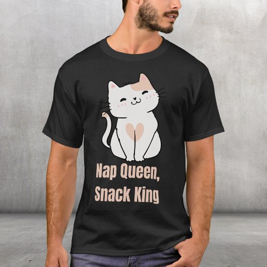 Nap Queen, Snack King T-shirt