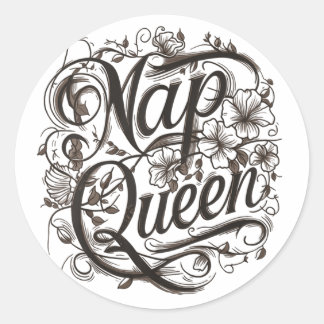 Nap Queen - Sticker