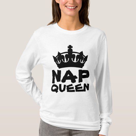 NAP QUEEN T-SHIRTS (Voorkant)