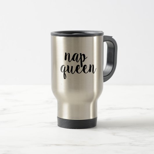 Nap Queen Travel Mug Reisbeker (Voorkant rechts)
