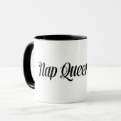 Nap Queen Typografie Mok (Voorkant links)