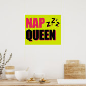 Nap Queen ZZZ Poster (Keuken)