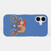 Nap Rider Sloth iPhone 16 Hoesje (Achterkant horizontaal)