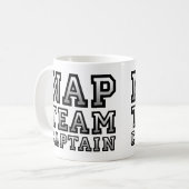 Nap Team Captain Grappige Mok Reismok (Voorkant links)