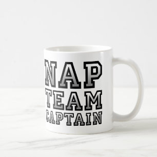 Nap Team Captain Grappige Mok Reismok