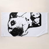 Nap tijd aan de kust strandlaken (Voorkant)