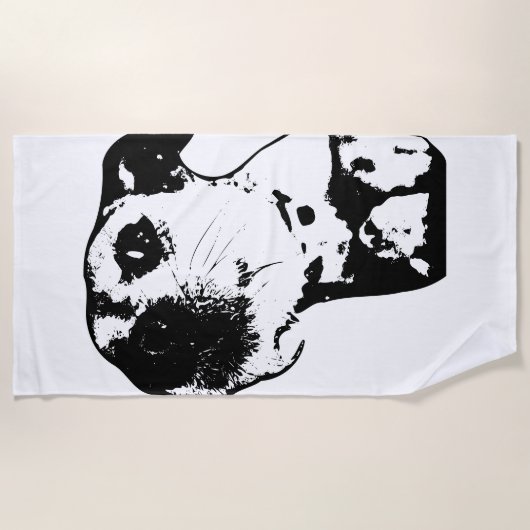 Nap tijd aan de kust strandlaken (Voorkant)