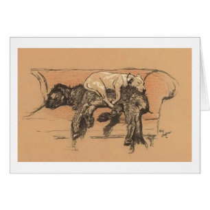  - Nap Time for Two Dogs,