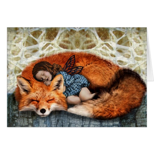 Nap Time (Fox & child) (Voorkant Horizontaal)