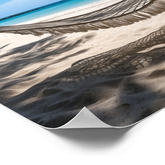 Nap Time in Florida met deze serene hangmat scene Poster (Hoek)